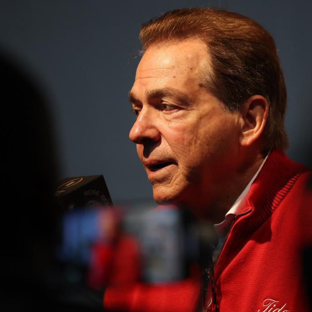 12/30/23 MFB Day 4 Media Day Alabama Head Coach Nick Saban Alabama News