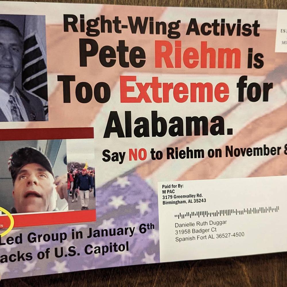 Riehm attack ad Alabama News