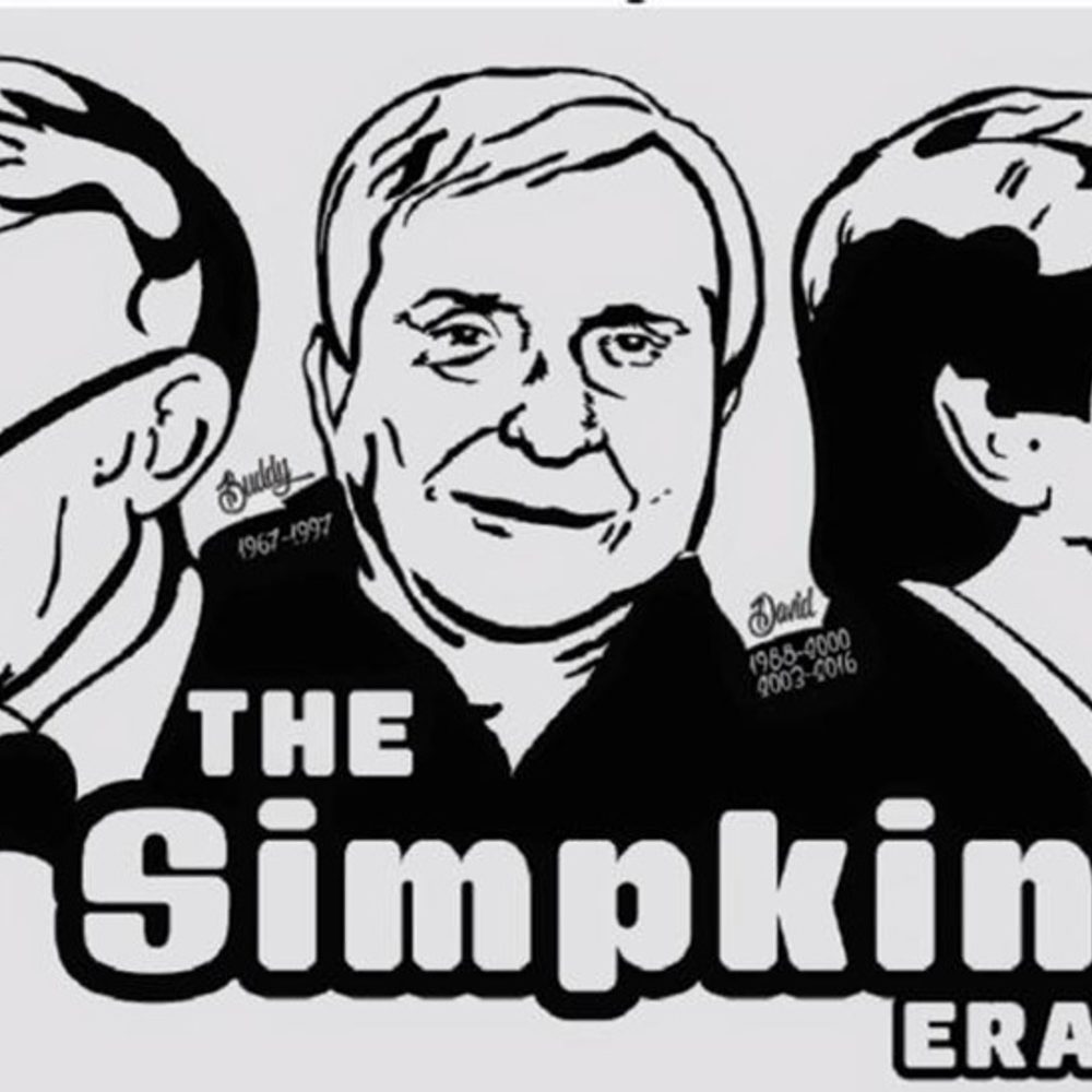 Logo of Fess, Buddy and David Simpkins on their 75-year era as band directors of Sylacauga High School. Alabama News