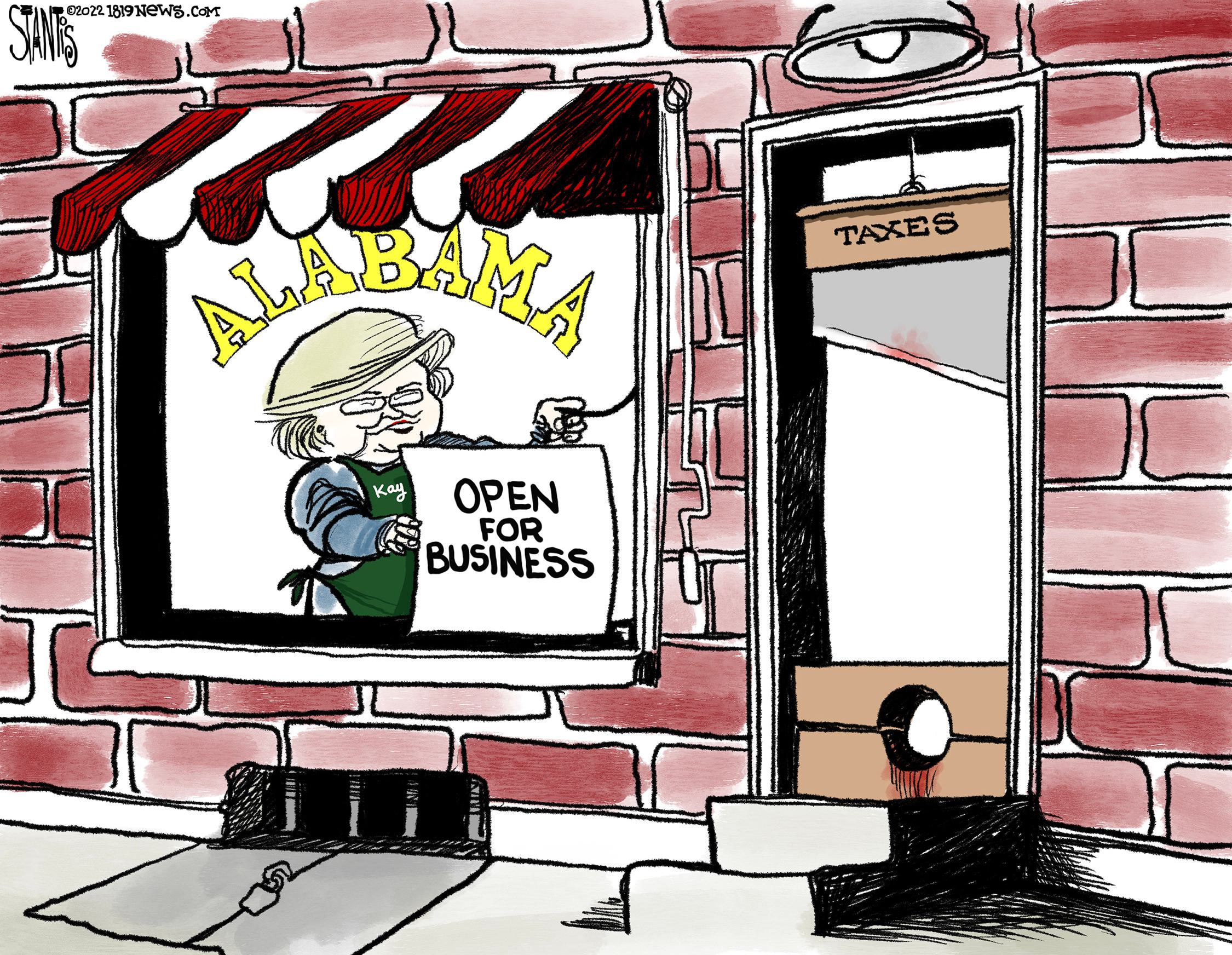 Stantis Stantis: Alabama taxes put businesses on the chopping block