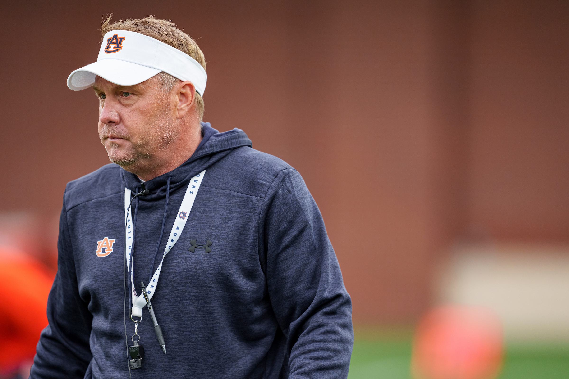 Hugh Freeze: 'We have a ways to go' with the offensive line