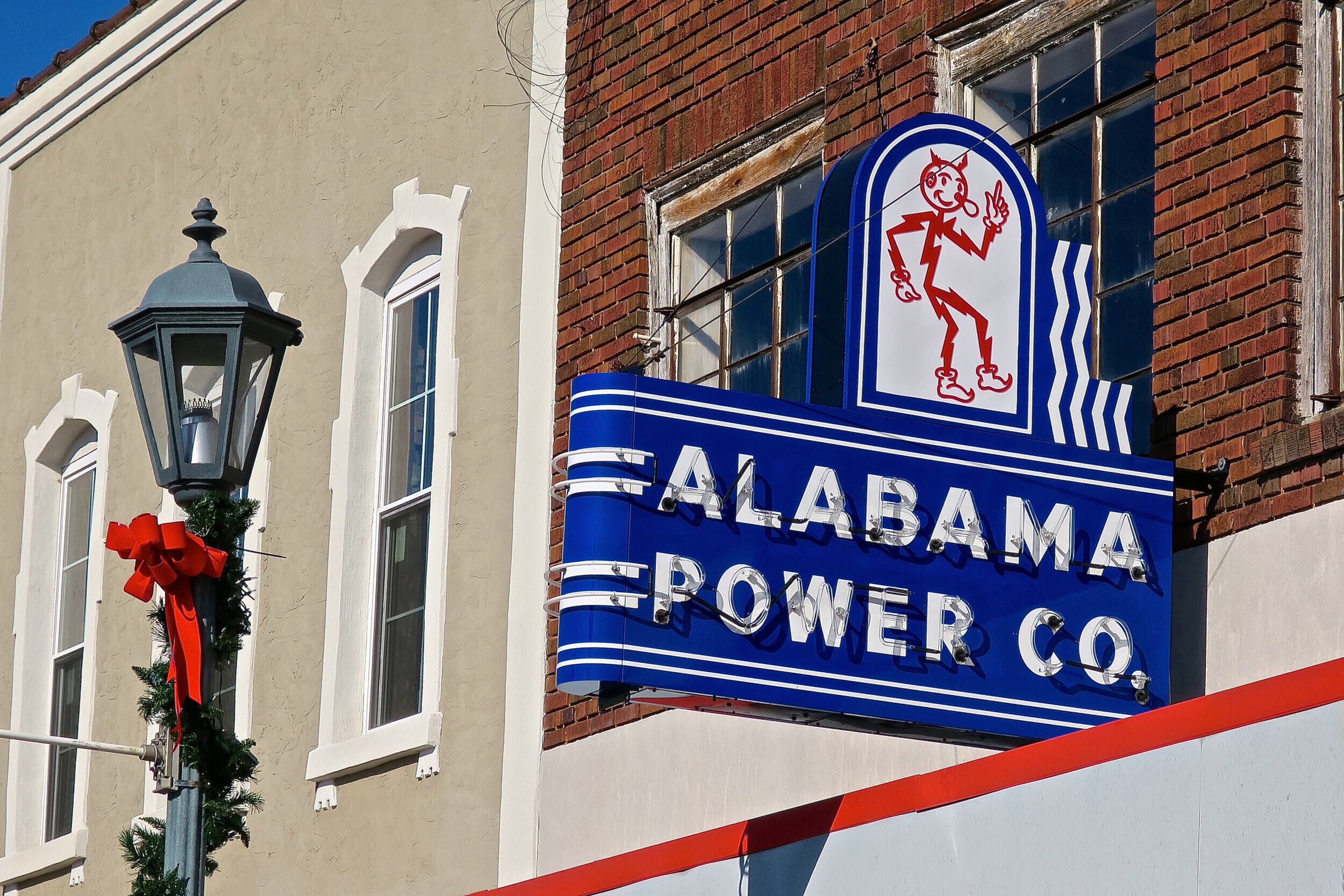 Alabama Power Sign, Attalla, Ala.