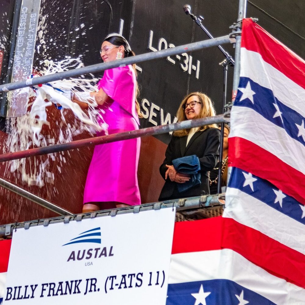 ship christening bow Alabama News