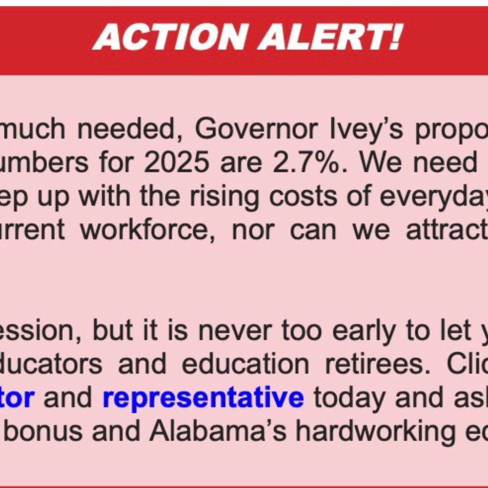 AEA Capital Alert Jan16 2026 jpeg Alabama News