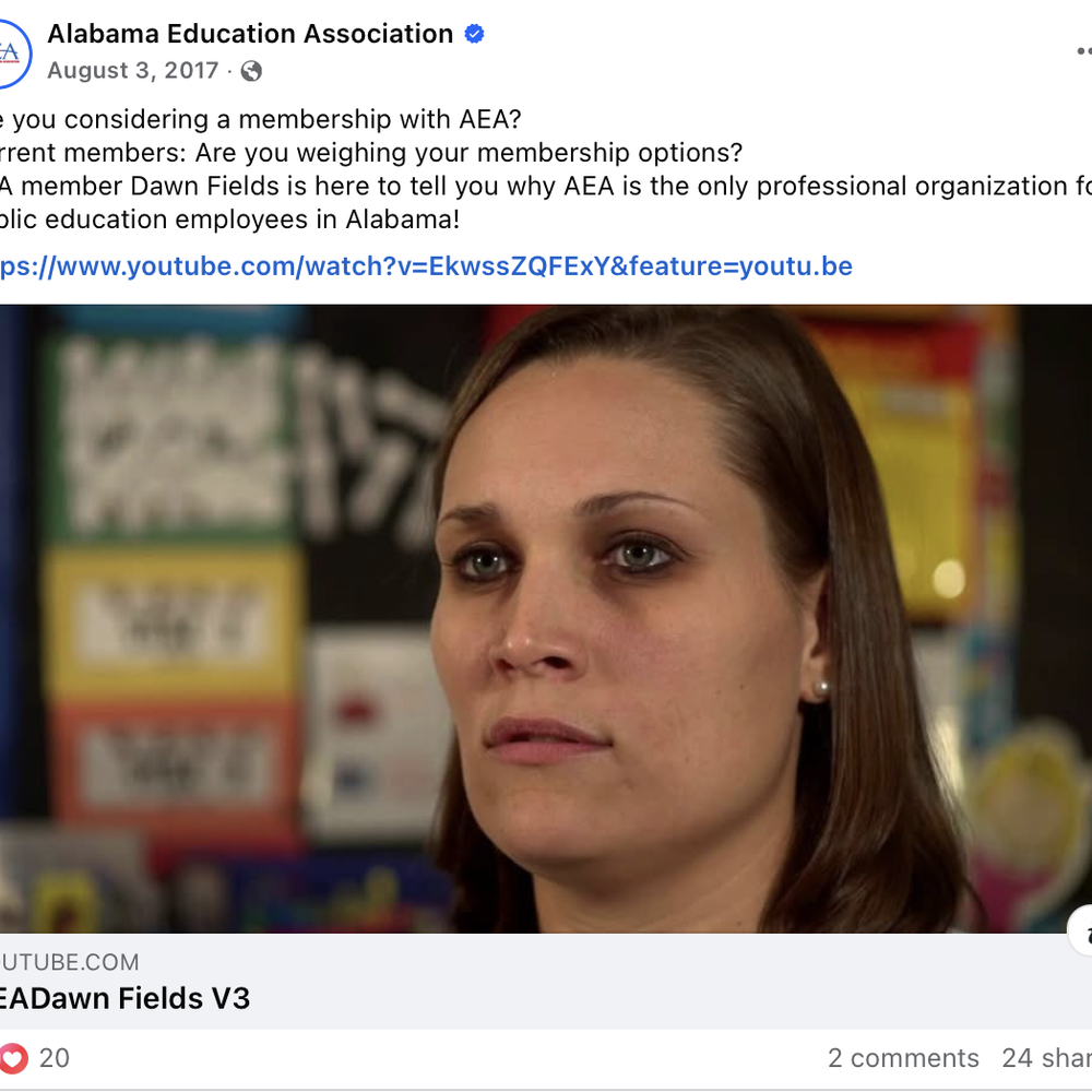 AEA Fields Alabama News