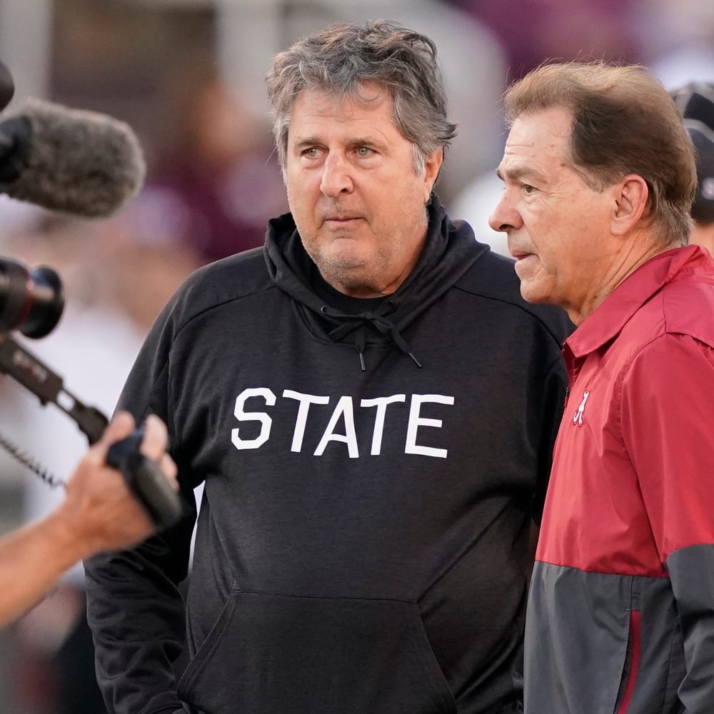 Mike Leach, Nick Saban Alabama News
