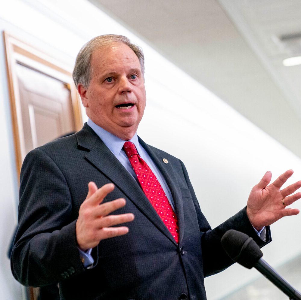 Former Sen. Doug Jones, D-Ala., speaks to reporters following Supreme Court nominee Ketanji Brown Jackson's Senate Judiciary Committee confirmation hearing Alabama News