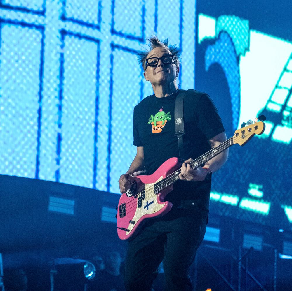 Mark Hoppus of Blink-182 performs at the Coachella Music and Arts Festival at the Empire Polo Club on Sunday, April 24, 2023, in Indio, Calif. Alabama News