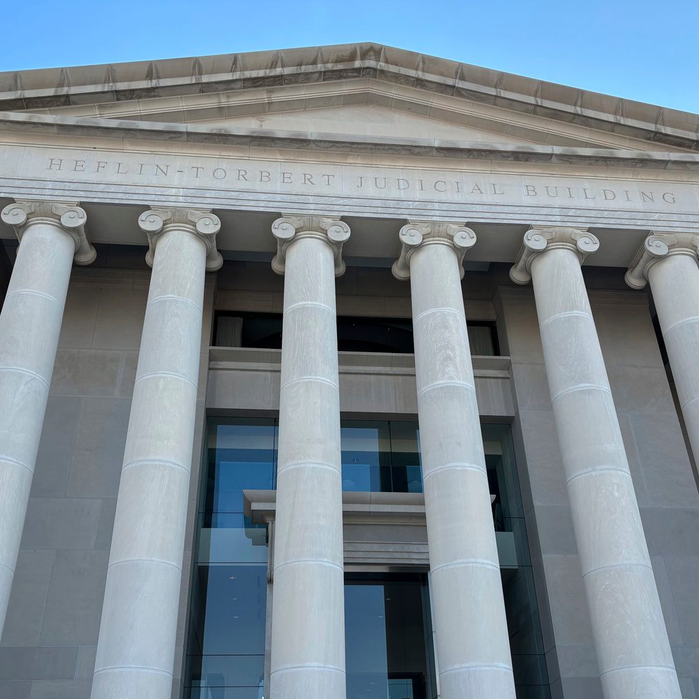 FILE - The exterior of the Alabama Supreme Court building in Montgomery, Ala., is shown Feb. 20, 2024. (AP Photo/Kim Chandler, file) Alabama News