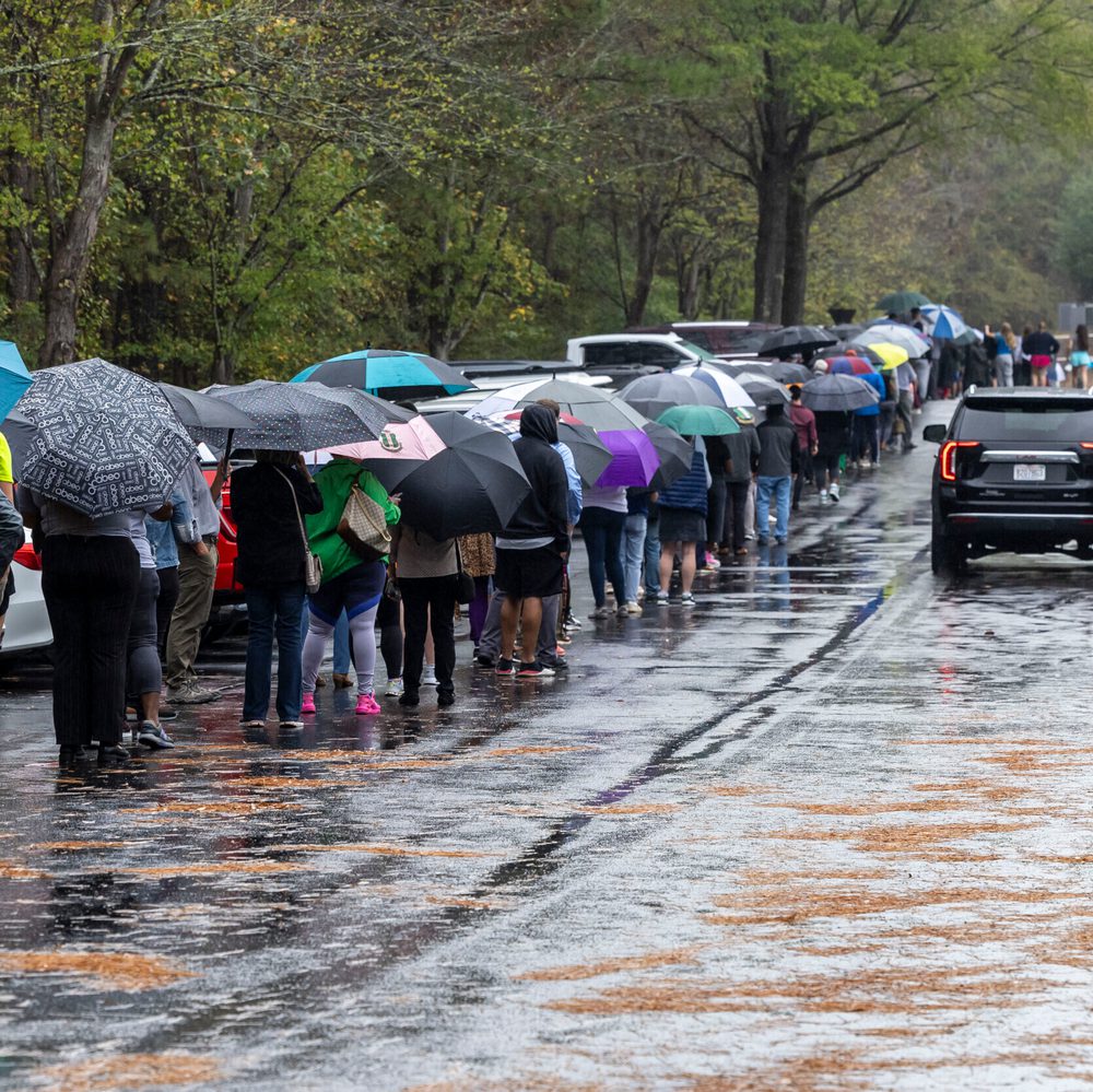 Voters line up to cast their ballots at The Church at Brook Hills Alabama News