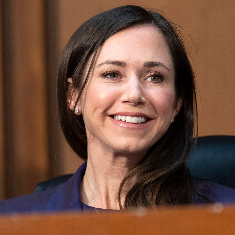 Sen. Katie Britt, R-Ala., attends a Senate Banking Committee hearing with Federal Reserve Chair Jerome Powell, Tuesday, Feb. 11, 2025, on Capitol Hill in Washington. (AP Photo/Jacquelyn Martin) Alabama News