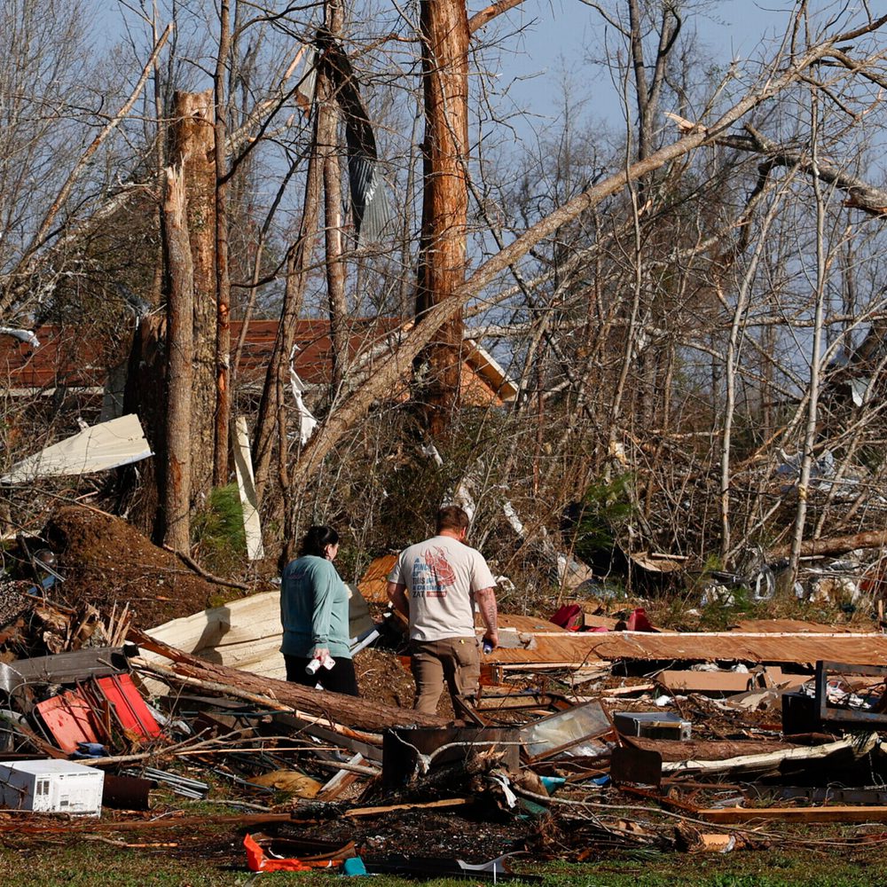 TORNADO DAMAGE Alabama News
