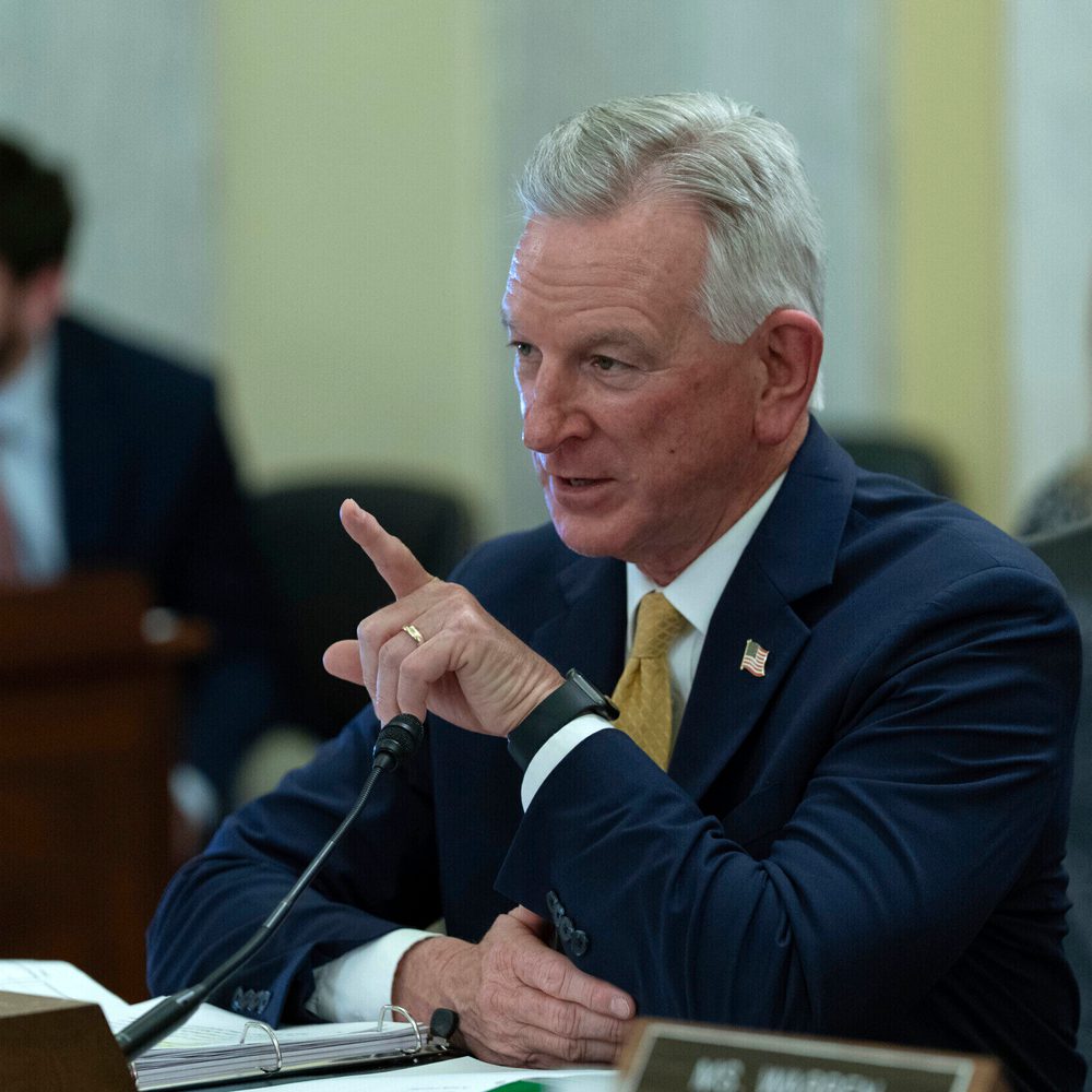 Sen. Tommy Tuberville, R-Ala., questions Lt. Gen. Steven W. Gilland, USA, Superintendent of the United States Military Academy, United States Army, Vice Admiral Yvette M. Davids, USN, Superintendent of the United States Naval Academy, United States Navy a Alabama News