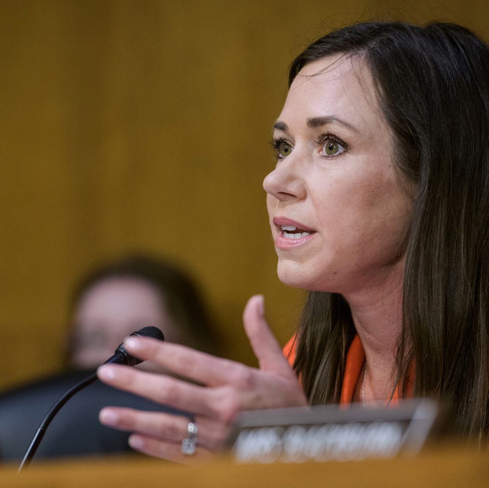 Sen. Katie Britt, R-Ala., questions the witnesses during a Senate Committee on the Judiciary hearing on Capitol Hill, Wednesday, June 18, 2025, in Washington. (AP Photo/Rod Lamkey, Jr.) Alabama News