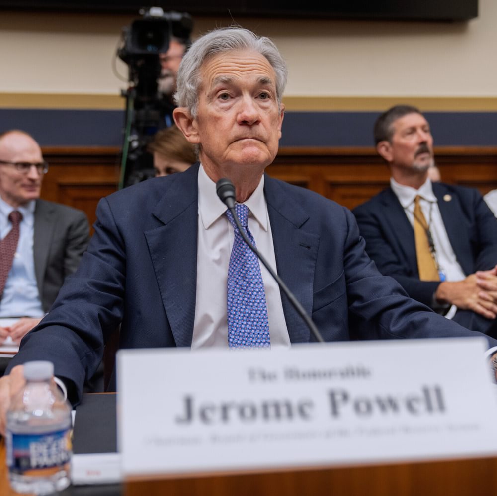 Federal Reserve Board Chairman Jerome Powell arrives for a hearing of the House Committee on Financial Services on Capitol Hill, Tuesday, June 24, 2025, in Washington. (AP Photo/Mark Schiefelbein) Alabama News