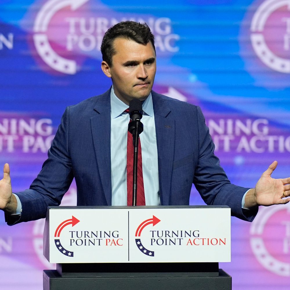 FILE - Turning Point USA Founder Charlie Kirk speaks during a campaign rally, Oct. 24, 2024, in Las Vegas. (AP Photo/John Locher, File) Alabama News
