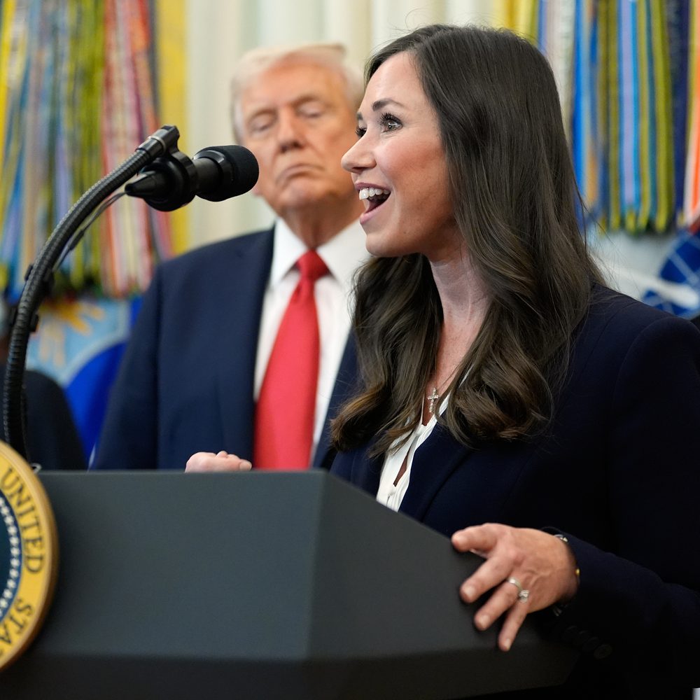 Sen. Katie Britt, R-Ala., speaks in the Oval Office of the White House as Commerce Secretary Howard Lutnick and President Donald Trump listen, Thursday, Oct. 16, 2025, in Washington. (AP Photo/Alex Brandon) Alabama News