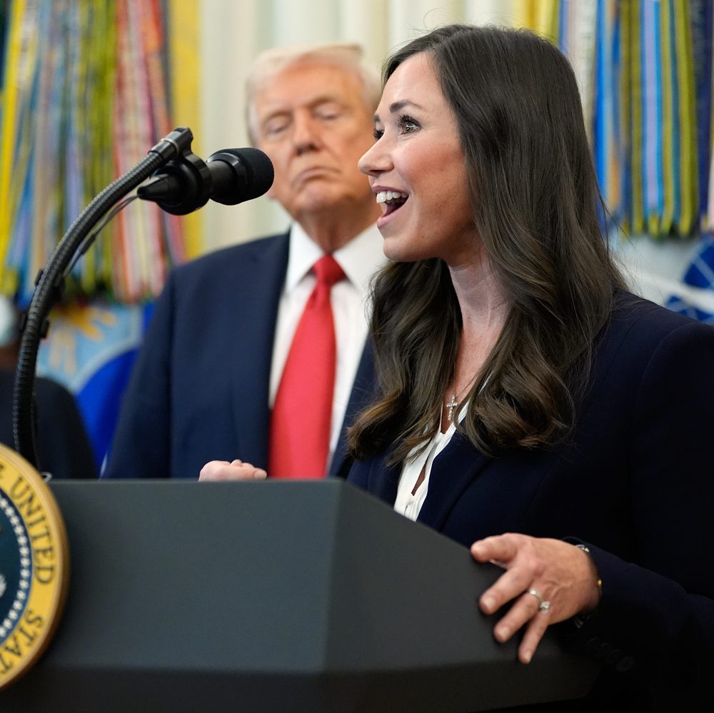 Sen. Katie Britt, R-Ala., speaks in the Oval Office of the White House as Commerce Secretary Howard Lutnick and President Donald Trump listen, Thursday, Oct. 16, 2025, in Washington. (AP Photo/Alex Brandon) Alabama News