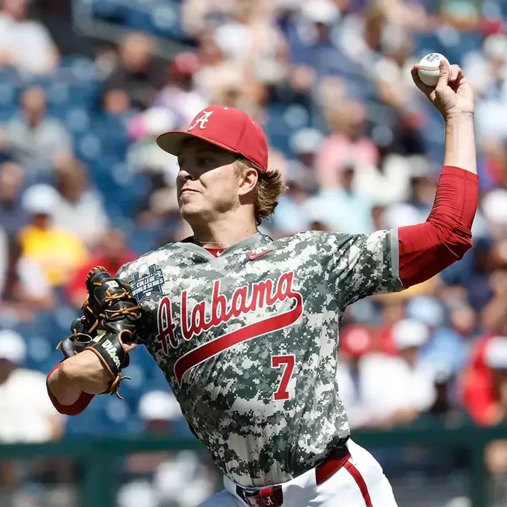 Alabama Baseball Matthew Heiberger vs Texas College World Series Alabama News