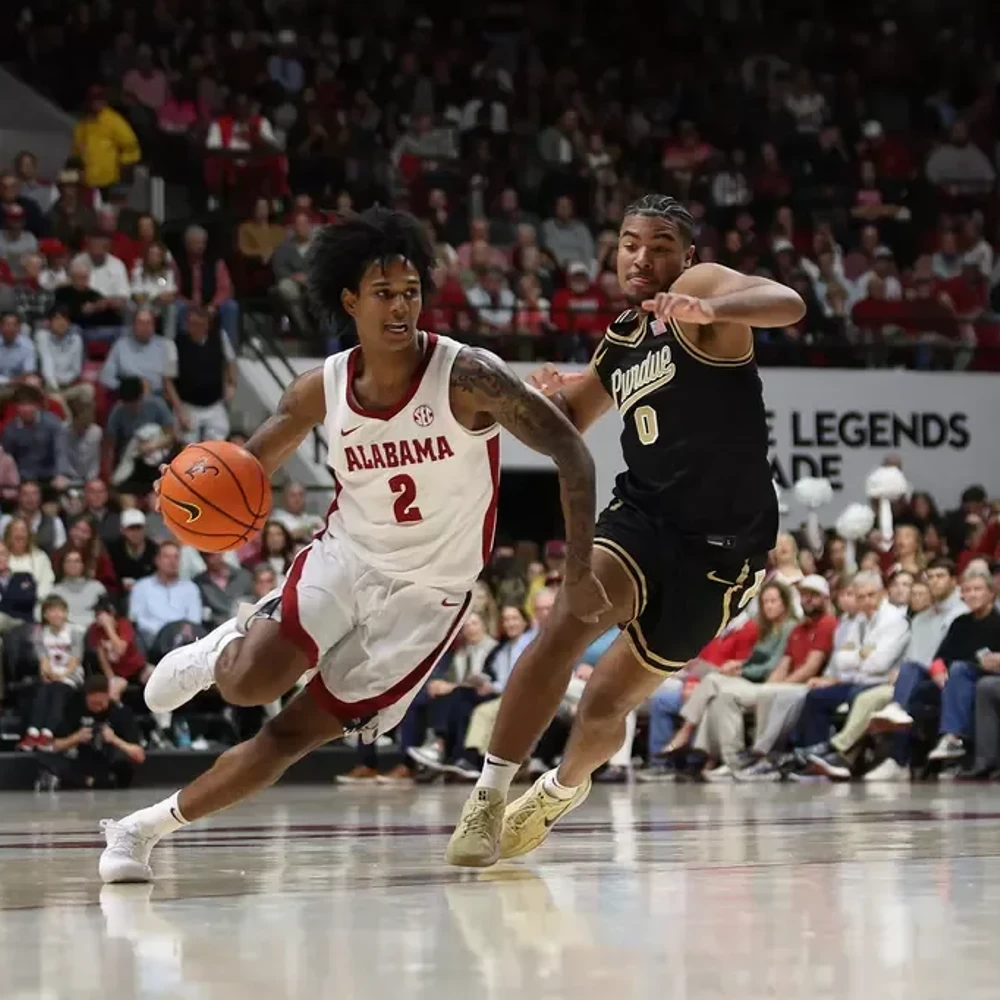 Alabama Basketball Aden Holloway vs Purdue Alabama News