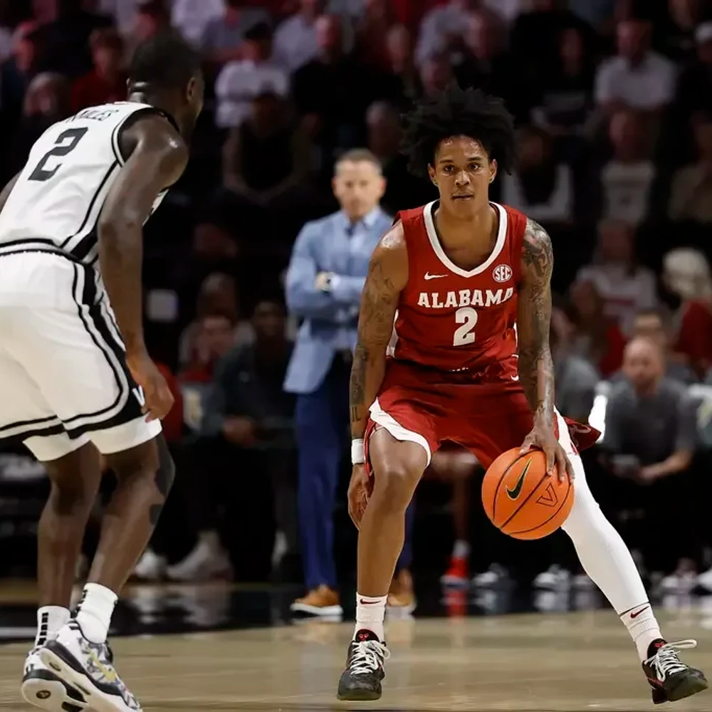 Alabama Basketball Aden Holloway vs Vanderbilt Alabama News