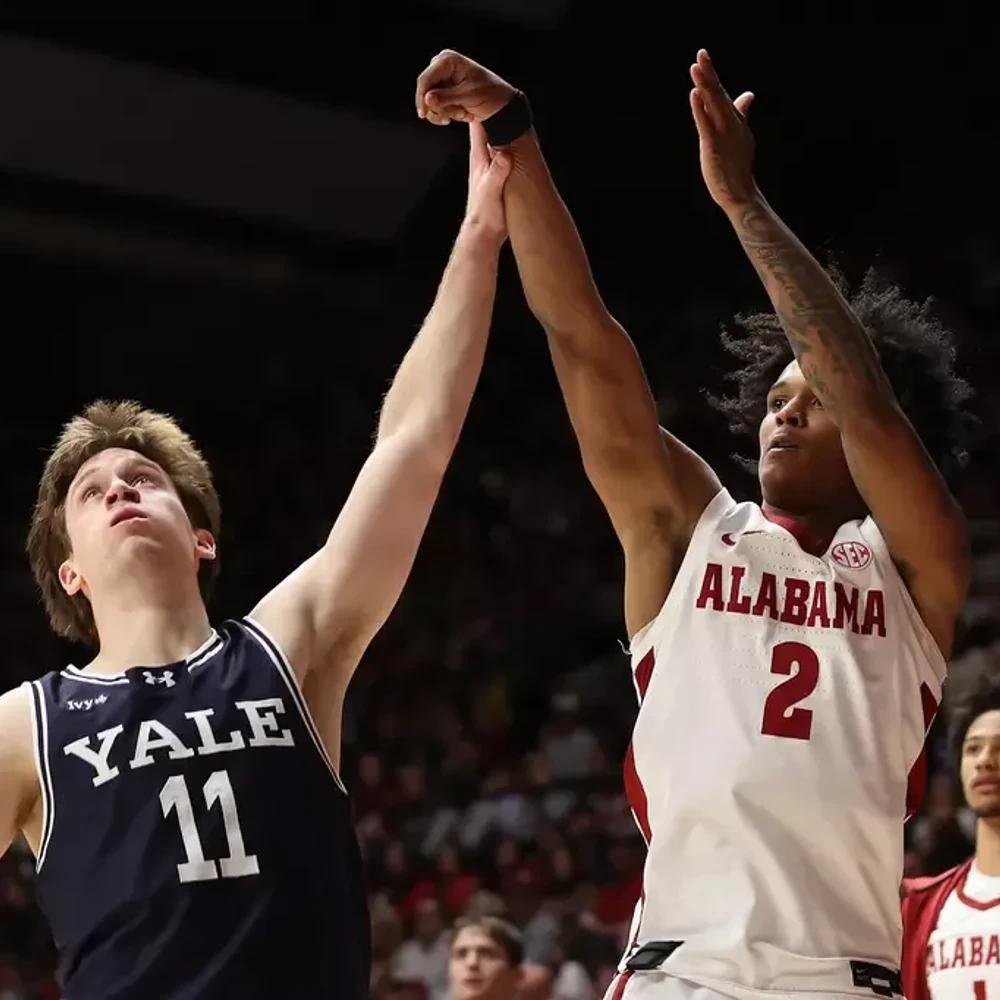 Alabama Basketball Aden Holloway vs Yale Alabama News