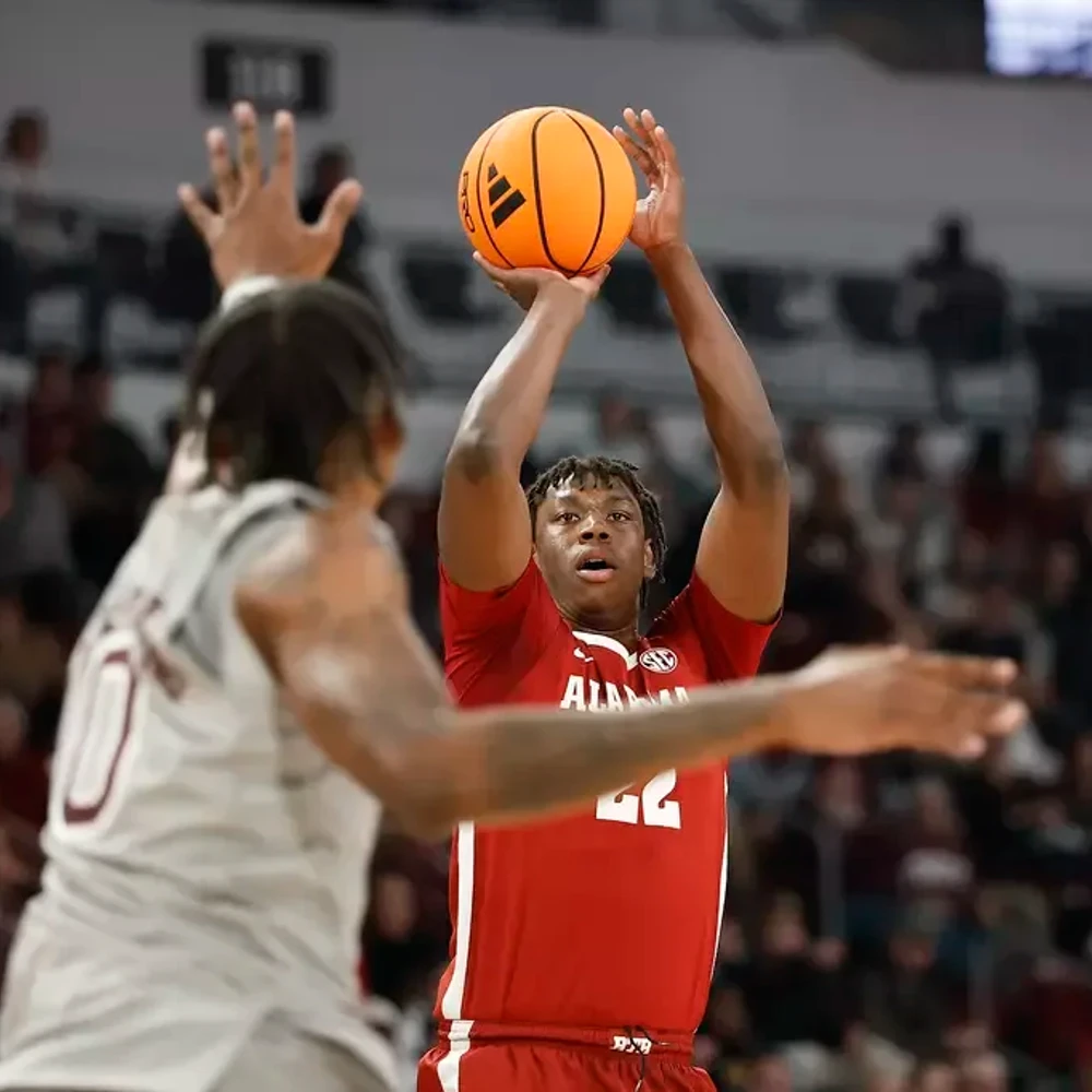 Alabama Basketball Aiden Sherrell vs Mississippi State Alabama News