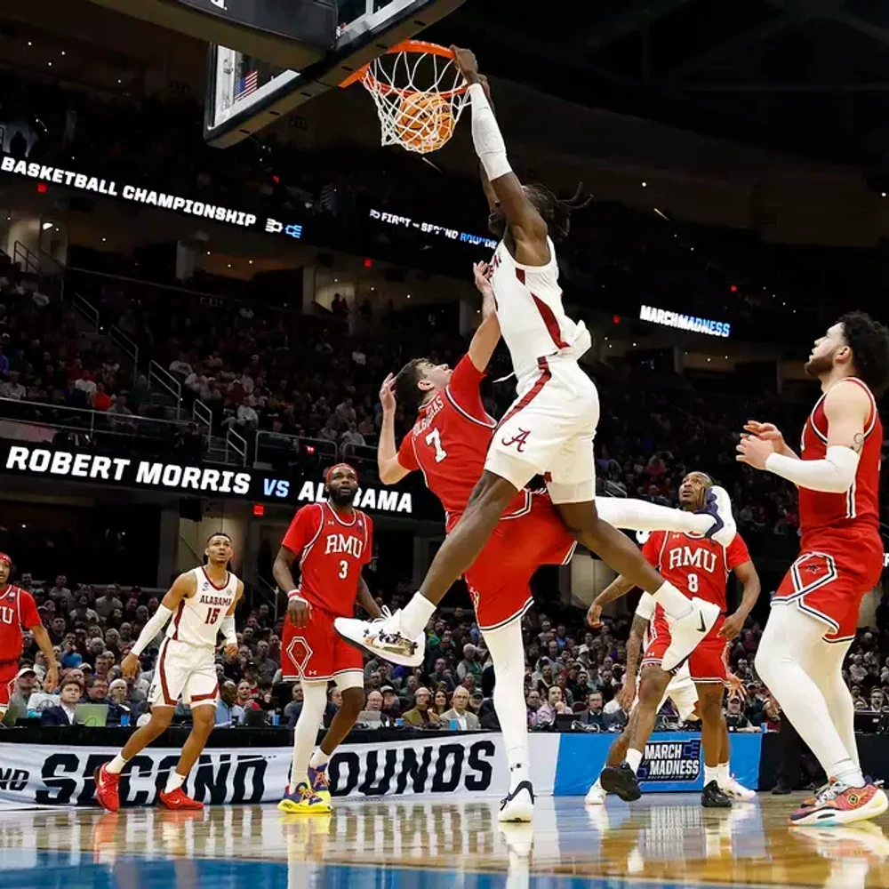 Alabama Basketball Clifford Omoruyi vs Robert Morris NCAA Tournament Alabama News
