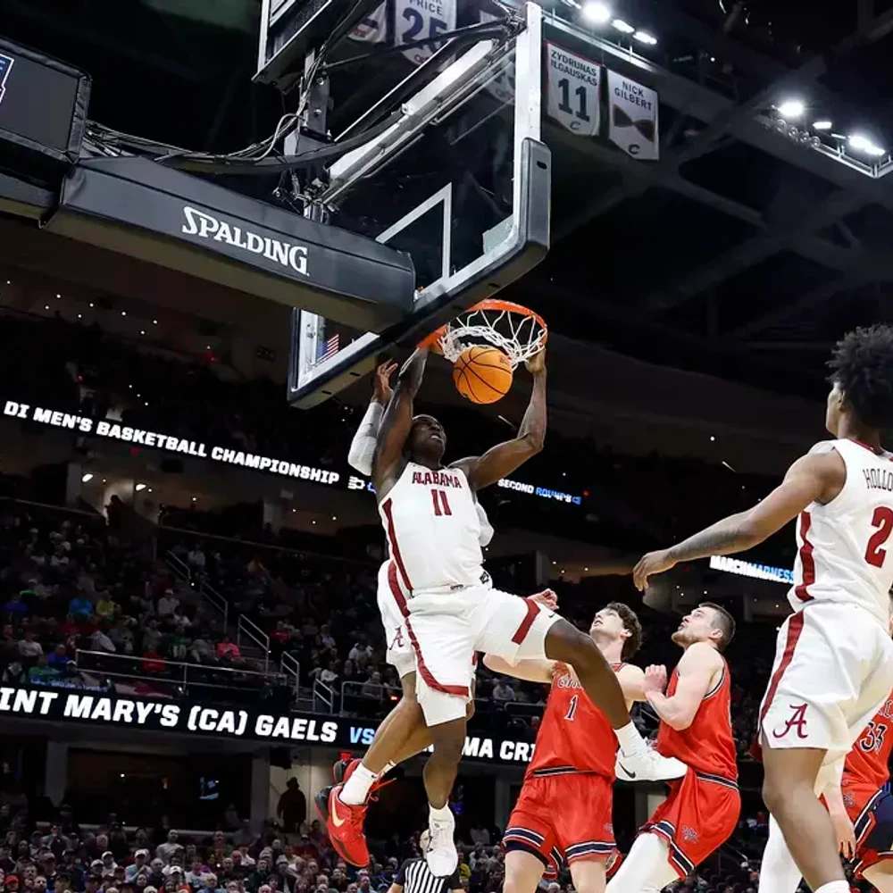 Alabama Basketball Clifford Omoruyi vs Saint Marys NCAA Tournament Alabama News
