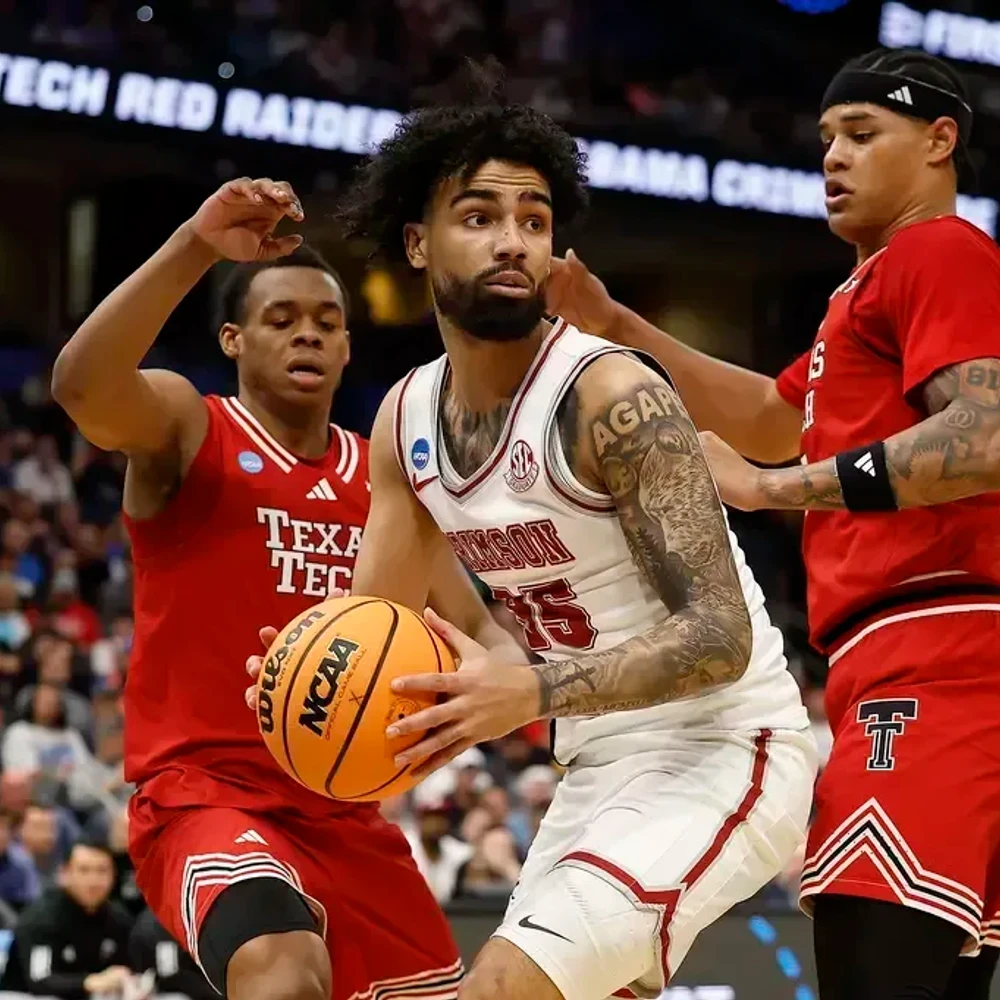 Alabama Basketball Houston Mallette vs Texas Tech NCAA Tournament Alabama News