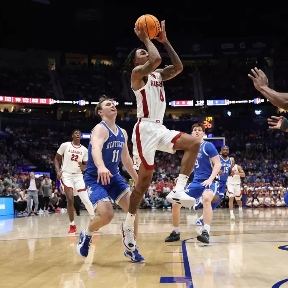 Alabama Basketball Labaron Philon vs Florida SEC Tournament Alabama News