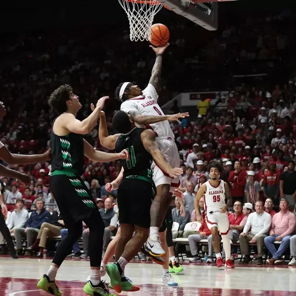 Alabama Basketball Labaron Philon vs North Dakota Alabama News