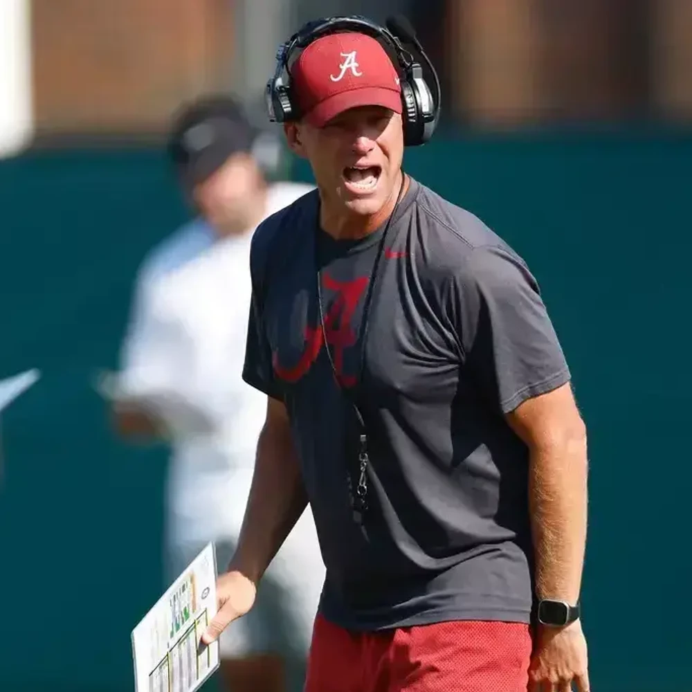 Alabama Football Coach Kalen DeBoer ULM Practice Alabama News