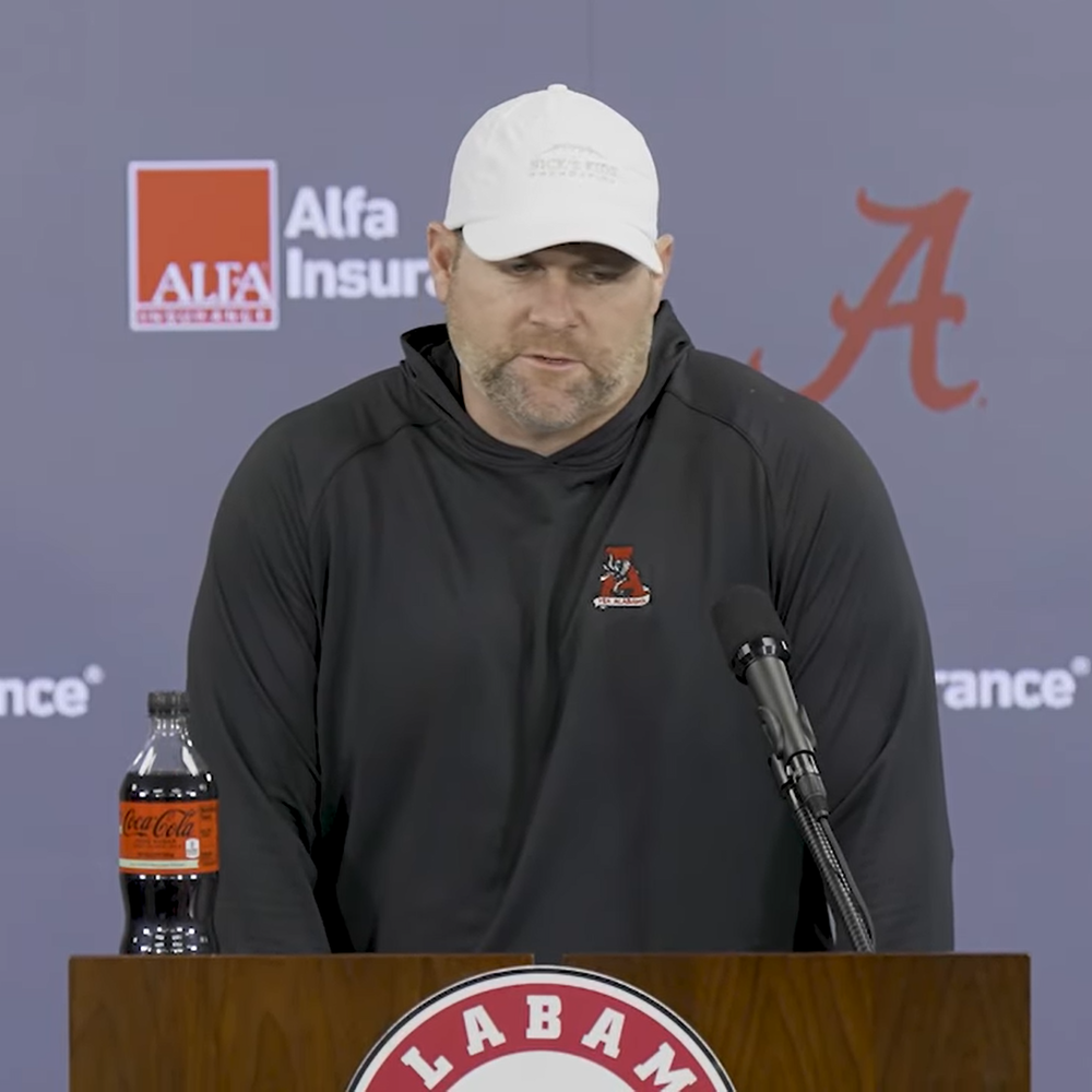 Alabama Football Defensive Coordinator Kane Wommack Iron Bowl Press Conference Alabama News