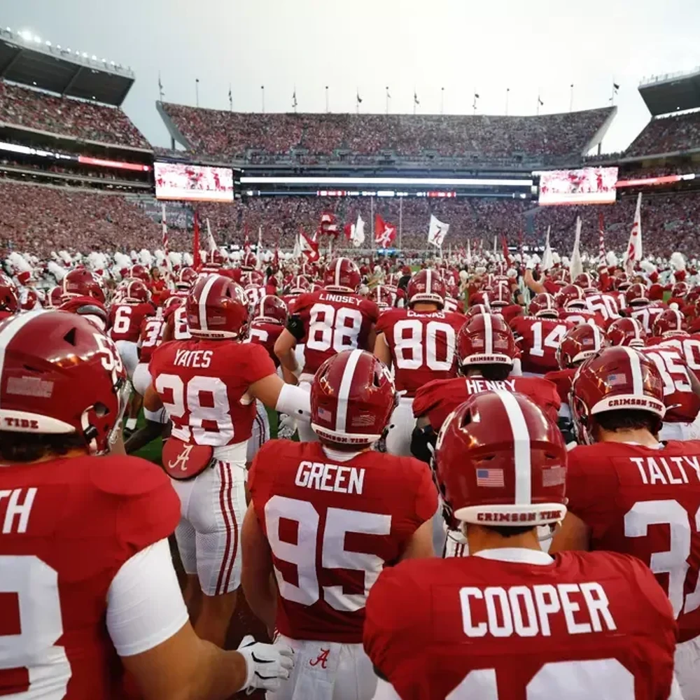 Alabama Football Exits Tunnel vs Louisiana Monroe Alabama News