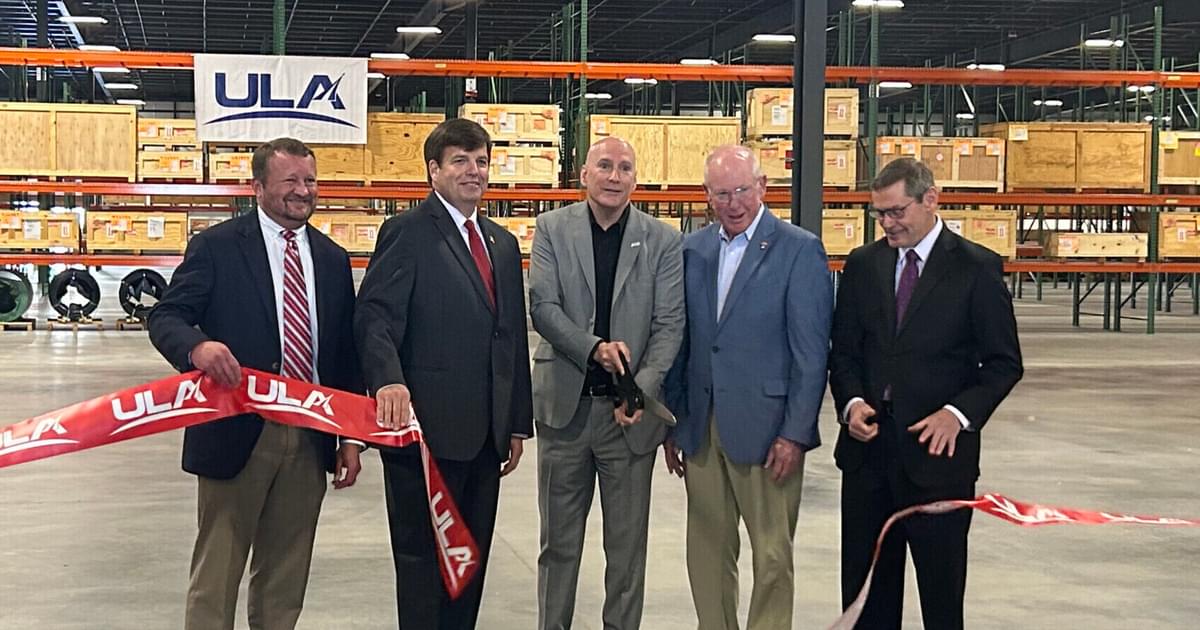 ULA cuts ribbon on new facility — 'We build rockets in Decatur, Alabama'
