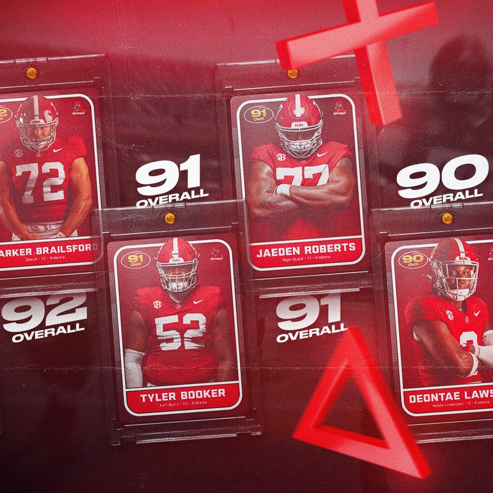 Alabama Players Top 100 EA Sports Twitter Alabama FTBL Alabama News