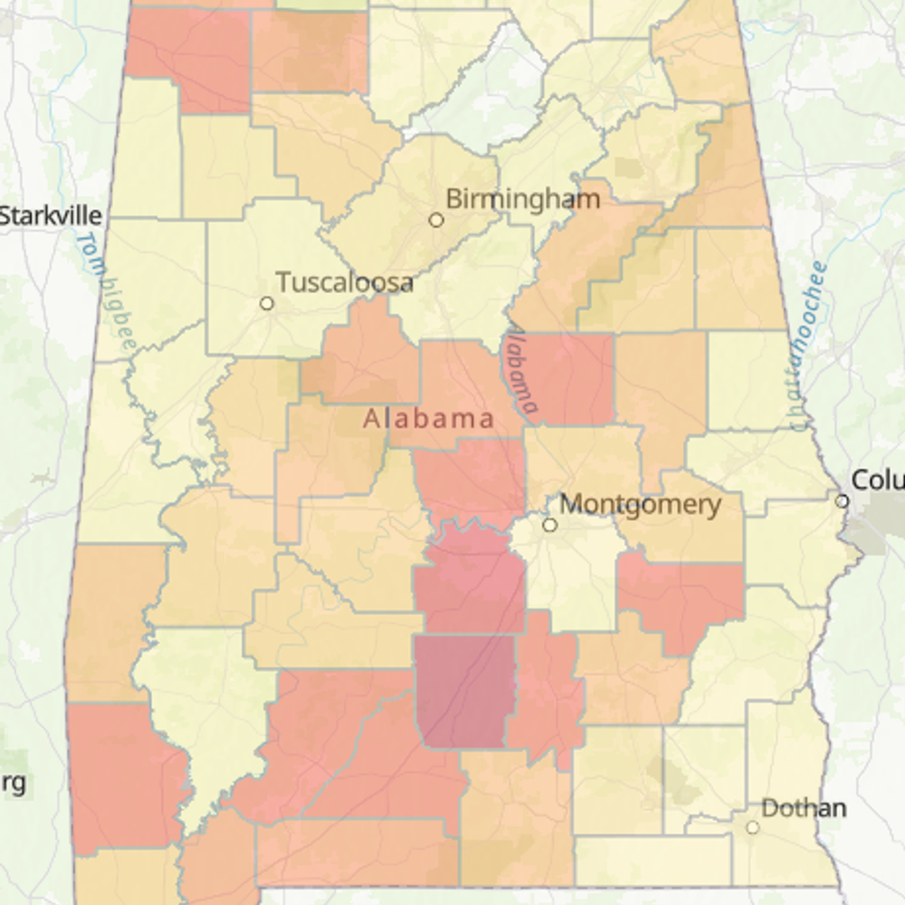 Alabama Political News map Alabama News