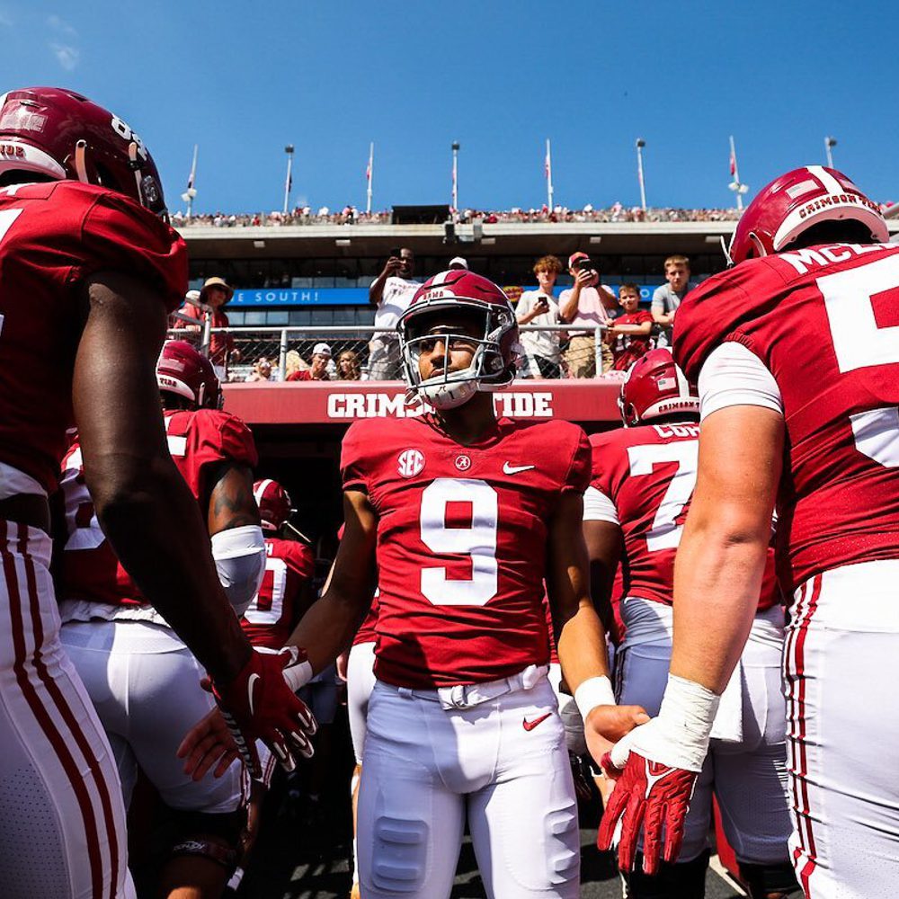 Alabama Running out of Tunnel Uof Alabama Twitter Alabama News