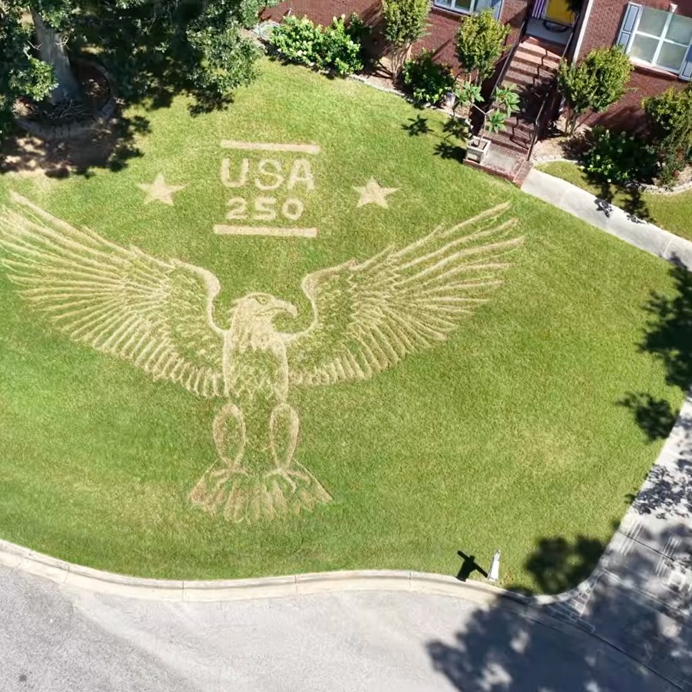 America 250 yard art Alabama News