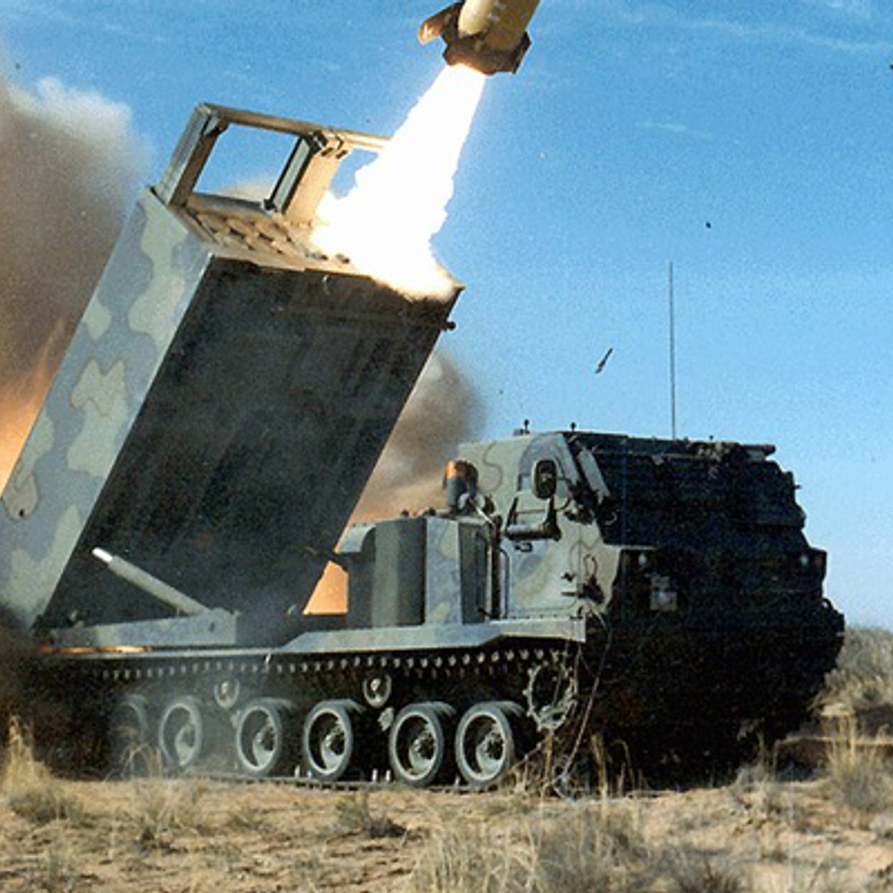 An ATACMS being launched by an M270 Photo from Wikipedia Alabama News