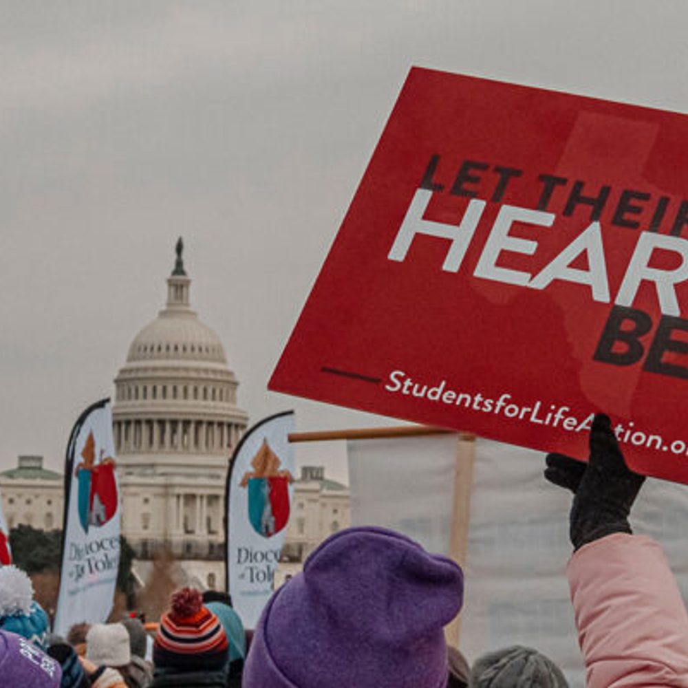 Anti abortion protest Maria Oswalt unsplash Alabama News