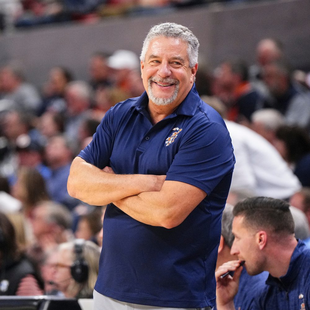 Auburn Head Coach Bruce Pearl 20240120 MBB Ole Miss ZB 161 Alabama News