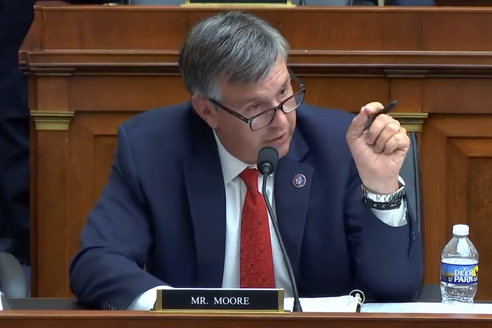 Barry Moore questions AG Garland