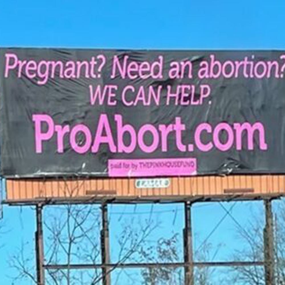 Abortion Billboard Alabama News