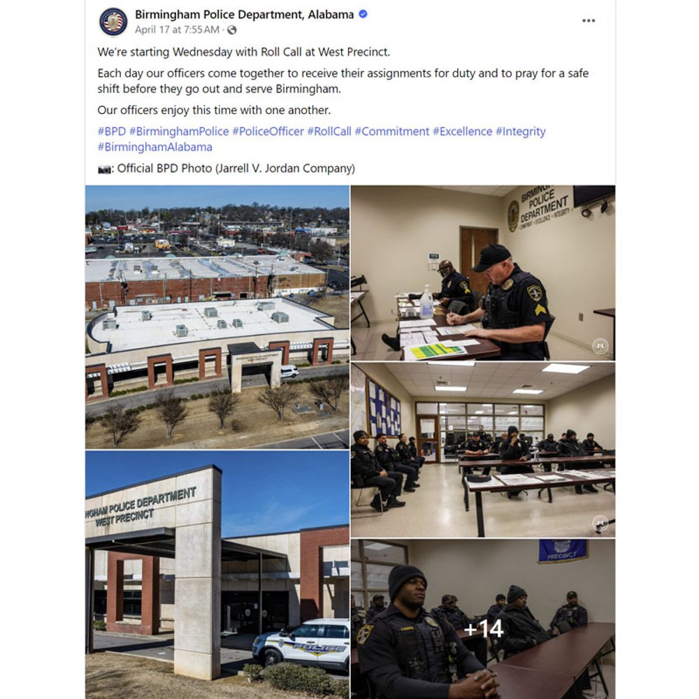 Birmingham Police Prayer Alabama News