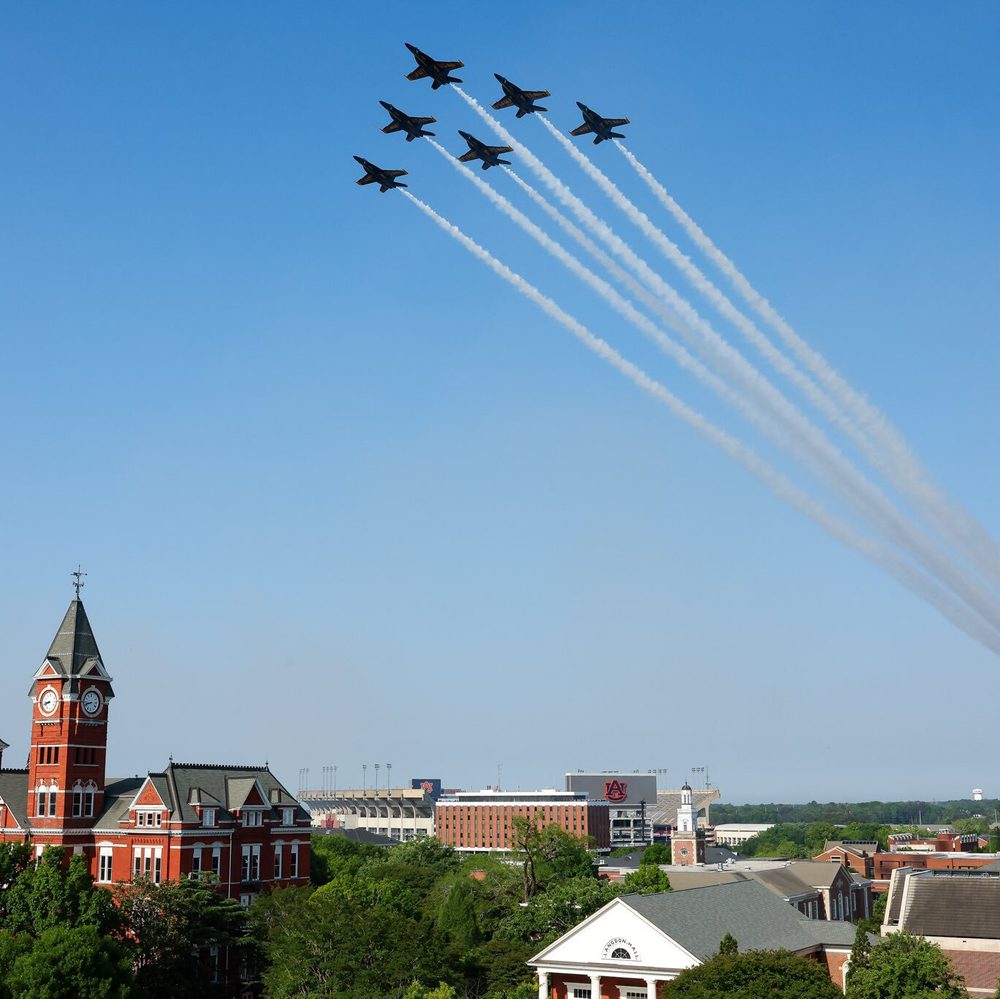 Blue Angels Auburn Flyover Alabama News