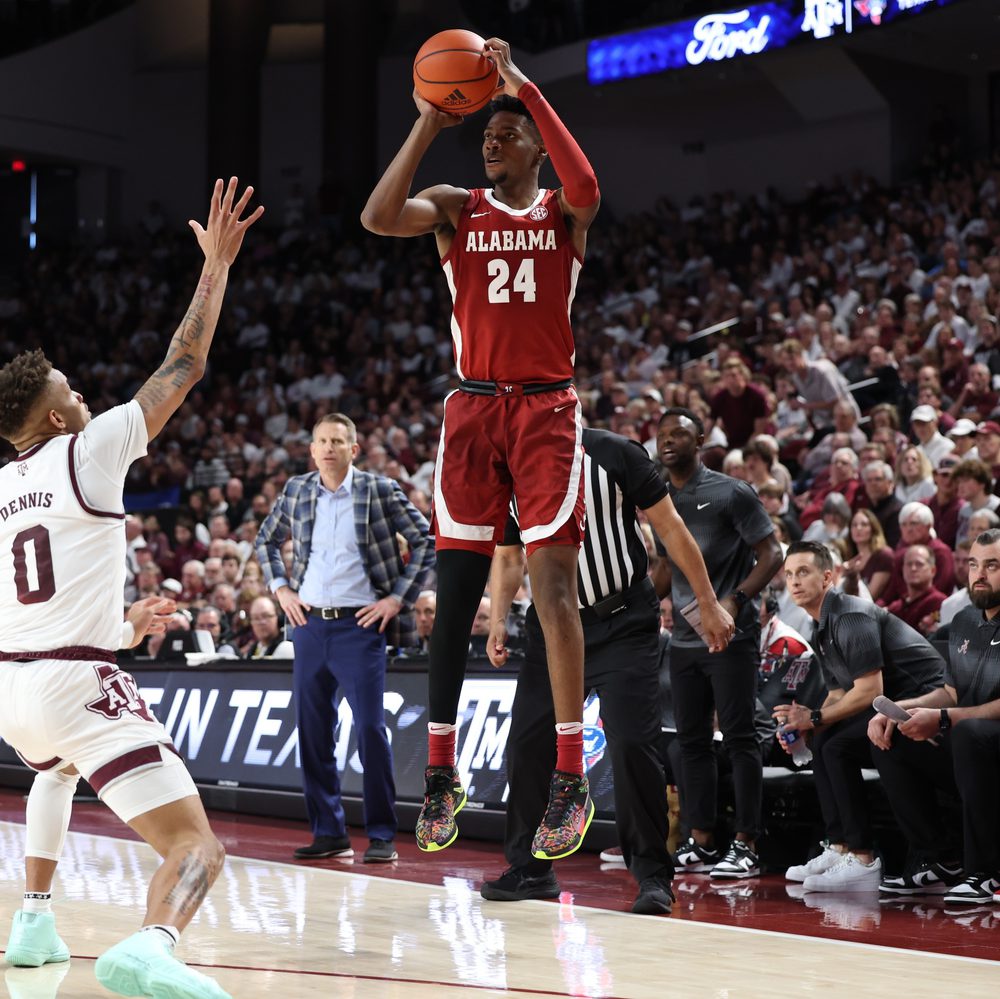 Brandon Miller vs Texas A&M Twitter Alabama MBB Alabama News