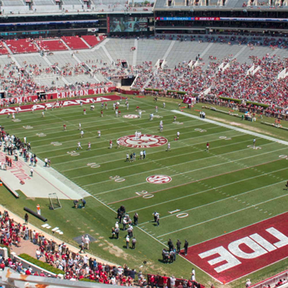 Bryant Denny Stadium Alabama Crimson Tide football Brayden George unsplash com Alabama News