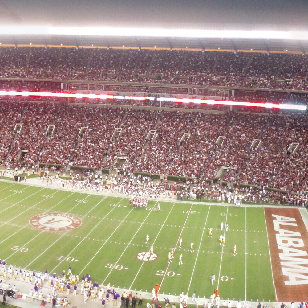 Bryant Denny night Alabama News